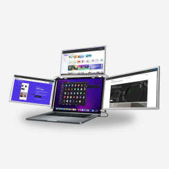 Computer extended screen (4-fold screen)